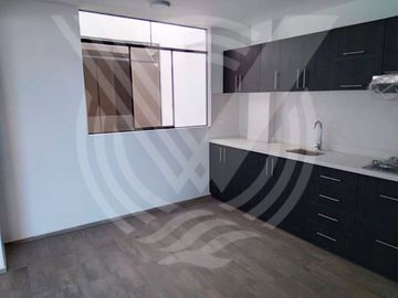 CUARTO PISO: DE ESTRENO Y LINDOS ACABADOS. SE VENDE DEPARTAMENTO EN LOS OLIVOS CON TERRAZA