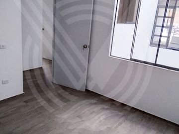 CUARTO PISO: DE ESTRENO Y LINDOS ACABADOS. SE VENDE DEPARTAMENTO EN LOS OLIVOS CON TERRAZA