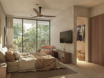 Departamentos en venta de 1 habitación en Tulum con alta rentabilidad