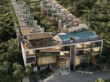Departamentos en venta de 1 habitación en Tulum con alta rentabilidad