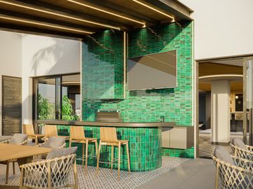 EN PREVENTA HERMOSOS Y AMPLIOS DEPARTAMENTOS A 5 MIN. DE GALERÍAS SERDAN Y CLUB DE GOLF LAS FUENTES.