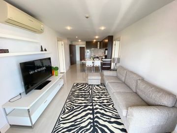 Condo for sale in Sriracha Bang Phra sea view, beautiful room, complete with electrical appliances.