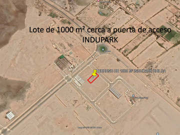 Vendo Terreno Industrial 1000 m² Km 57.5 Pan. Sur Indupark Chilca - Pucusana