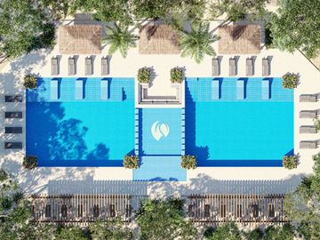 Departamento en Venta de 2 recámaras en Puerto Morelos
