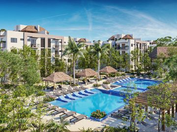 Departamento en Venta de 2 recámaras en Puerto Morelos