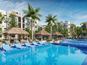 Departamento en Venta de 2 recámaras en Puerto Morelos
