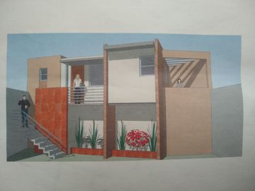 TERRENO EN VENTA CON OBRA NEGRA EN TIZAHUAPAN