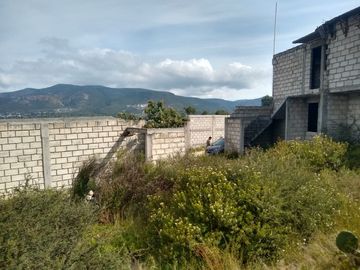 TERRENO EN VENTA CON OBRA NEGRA EN TIZAHUAPAN
