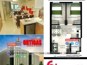 Condo For Sale Near La Salle Green Hills Park Urban Deca Ortigas Rent to Own thru PAG-IBIG, Bank and In-house