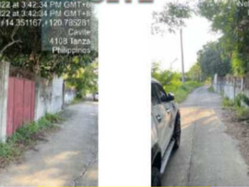 912 sqm lot for sale with 2 building improvement in BRGY. CAPIPISA, TANZA, CAVITE