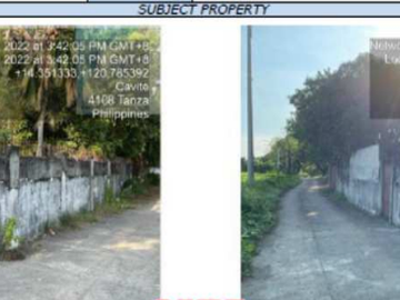 912 sqm lot for sale with 2 building improvement in BRGY. CAPIPISA, TANZA, CAVITE