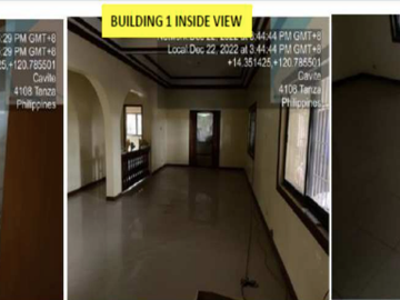 912 sqm lot for sale with 2 building improvement in BRGY. CAPIPISA, TANZA, CAVITE