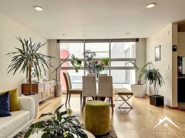 Magnífico Penthouse con 3 estacionamientos en la Colonia Del Valle
