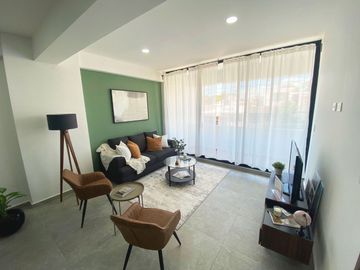 Departamento de 3 recámaras con Balcón