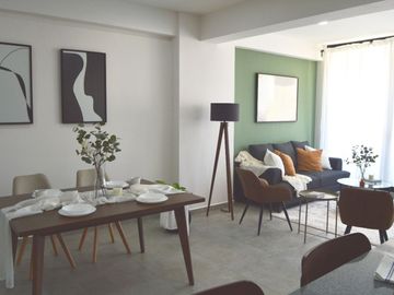 Departamento de 3 recámaras con Balcón