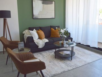 Departamento de 3 recámaras con Balcón
