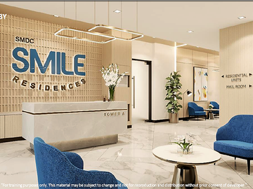 Pre-Selling 28.52 SQM Studio Condo Unit at Smile Residences in Bacolod City Premiere Waterfront Development