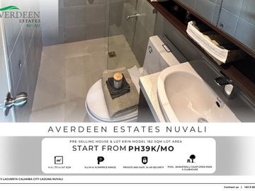 182 SQM House and Lot For Sale in Calamba, Laguna - Averdeen Estate Nuvali Erin