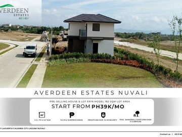 182 SQM House and Lot For Sale in Calamba, Laguna - Averdeen Estate Nuvali Erin