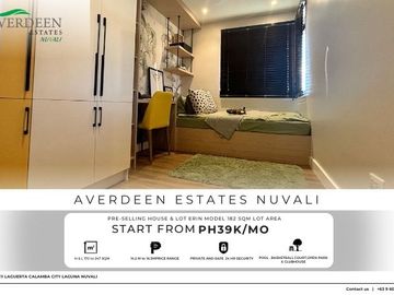 182 SQM House and Lot For Sale in Calamba, Laguna - Averdeen Estate Nuvali Erin
