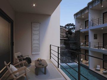 VENTA DE DEPARTAMENTO EN TULUM 50M2