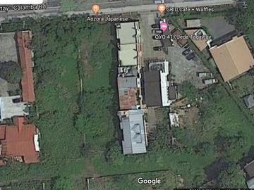 Commercial Lot for Sale  along Tagaytay-Calamba Road