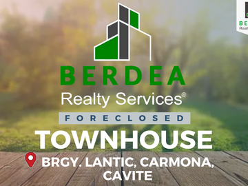 Residential Townhouse For Sale in Carmona, Cavite