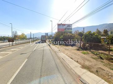 Leon Propiedades vende terreno de 569m2 a orillas de Ruta 68, Miraflores, Curacavi.