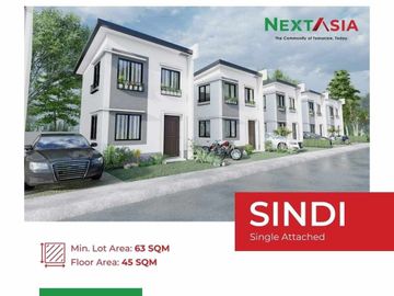 ESTONIA CLAMBA - Sindi Single Attached House and Lot for sale at Brgy. Majada Out, Calamba City, Laguna