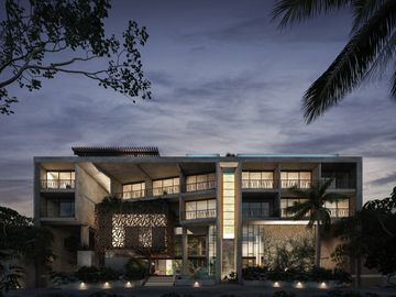CONDOMINIO DE DEPARTAMENTOS PH Y LOFTS SOBRE AVENIDA PRINCIPAL EN TULUM