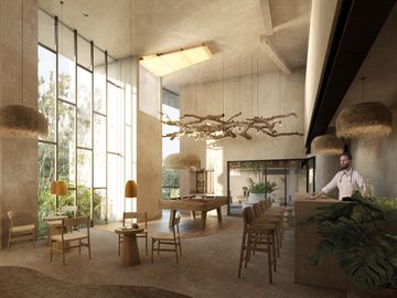 CONDOMINIO DE DEPARTAMENTOS PH Y LOFTS SOBRE AVENIDA PRINCIPAL EN TULUM
