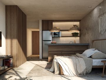 CONDOMINIO DE DEPARTAMENTOS PH Y LOFTS SOBRE AVENIDA PRINCIPAL EN TULUM
