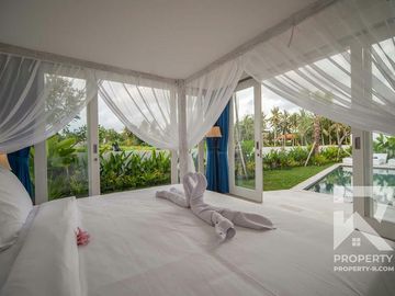Spacous 3 Bedroom Villa with Ricefield View in Ubud Bali for Sale Leasehold
