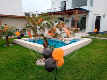 GUSTAS DEL CAMPO Y MAR!! LINDA Y AMPLIA CASA EN CONDOMINIO DE CHOCAYA