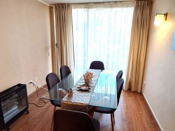 Excelente departamento en condominio Las Lomas II