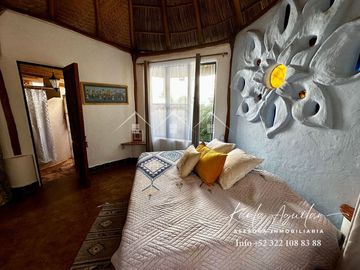 Casa en Sayulita con gran vegetacion zona ecologica