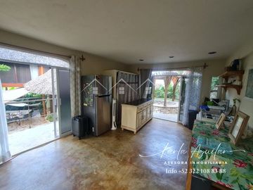 Casa en Sayulita con gran vegetacion zona ecologica