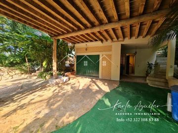 Casa en Sayulita con gran vegetacion zona ecologica