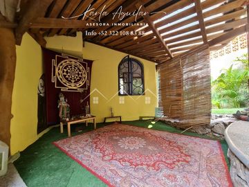 Casa en Sayulita con gran vegetacion zona ecologica