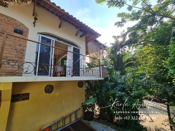 Casa en Sayulita con gran vegetacion zona ecologica