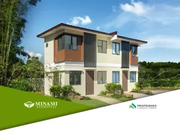3-BR HANNA Duplex House for Sale at Minami Residences in General Trias Cavite