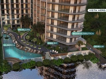 MALIA GOLF AND YACHT MARINA MAZATLAN DEPARTAMENTOS EN VENTA