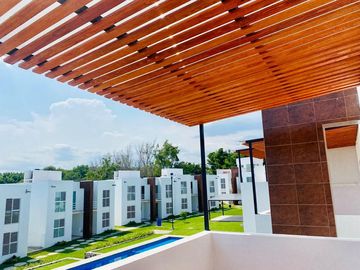 Una Casa Nueva con Alberca en Jiutepec Morelos, Cerca de Cueranaca