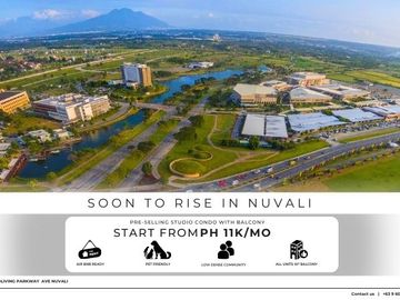 Pre Selling Mid Rise Studio Condo with Balcony in Sta Rosa Laguna
