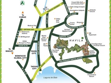Overlooking Lot for Sale in Taytay Rizal Highlands Pointe in Taytay Rizal