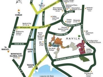 Overlooking Lot for Sale in Taytay Rizal Highlands Pointe in Taytay Rizal