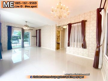SALE !!! Single House  Prueklada Suvarnabhumi, near Suvarnabhumi Airport 085-161----- (BV16-50)