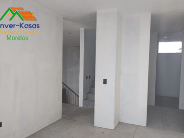 CASA NUEVA EN VENTA EN OAXTEPEC, DISEÑO MODERNO Y MINIMALISTA