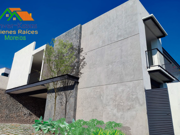 CASA NUEVA EN VENTA EN OAXTEPEC, DISEÑO MODERNO Y MINIMALISTA