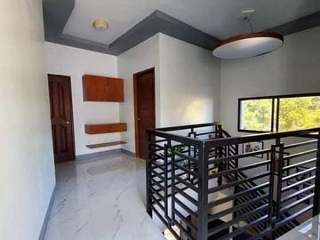SEMI-FURNISHED MODERN HOME NEAR S&R AND NLEX 3BR 3T&B WITH SWIMMING POOL CORNER LOT